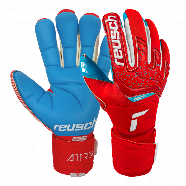 Reusch Attrakt Aqua Windproof Ortho-Tec 5170458 3001 blue red 1